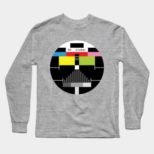 The dark side of the TV Long Sleeve T-Shirt